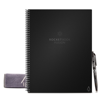 Rocket Innovations Inc. - Cuaderno Inteligente Reutilizable Rocketbook Fusion Lettersize