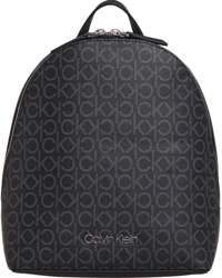 Calvin Klein - Mochila De Mujer En Marrón Con Estampado De Logos en oferta