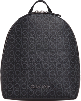 Calvin Klein - Mochila De Mujer En Marrón Con Estampado De Logos