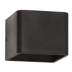 Lámpara de Pared Homemania Square Negro, 10x8x10 cm características