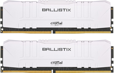 Ballistix TM White 16GB Kit DDR4-2666 (BL2K8G26C16U4W)