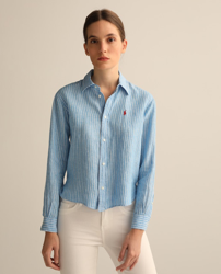 Polo Ralph Lauren - Camisa De Mujer De Lino precio