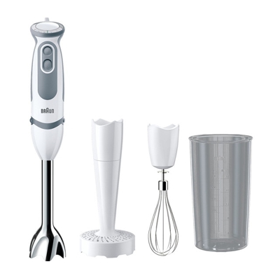 Braun - Batidora De Pie Braum Multi Quick 5V MQ5207WH Con 21 Velocidades Y Accesorios