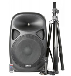 VONYX 170.303 SPS152 ALTAVOZ ACTIVO 15'' SD/USB/MP3/BT características