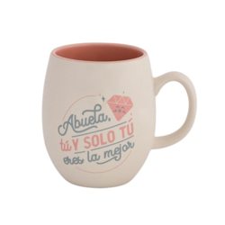 MR.WONDERFUL - Taza Mr. Wonderful: Abuela, Tú Y Sólo Tú, Eres La Mejor precio