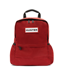 Hunter - Mochila Unisex De Nylon En Rojo Con Cremallera precio