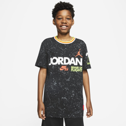 Jordan Camiseta - Niño - Negro características