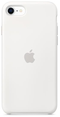 APPLE - Funda Blanca Silicone Case Para IPhone SE