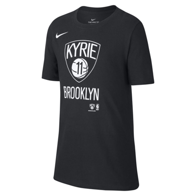 Kyrie Irving Nets Camiseta Nike Dri-FIT NBA - Niño/a - Negro