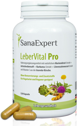 SanaExpert Lebervital Pro Capsules (120 pcs) características