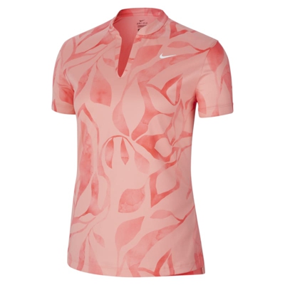 Nike Dri-FIT Victory Polo de golf con estampado - Mujer - Rosa