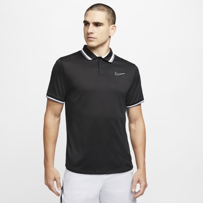 NikeCourt Slam Polo de tenis - Hombre - Negro