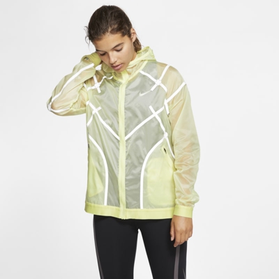 Nike City Ready Chaqueta de running con capucha - Mujer - Amarillo