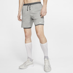 Nike Flex Stride Pantalón corto de running 2 en 1 de 18 cm - Hombre - Gris en oferta