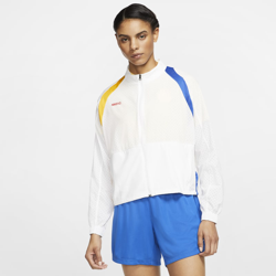 Nike F.C. Chaqueta de fútbol con cremallera completa - Mujer - Blanco características