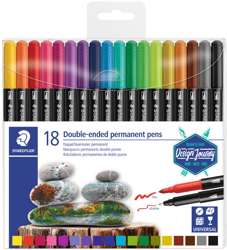 Staedtler Double-ended permanent pens (set of 36) precio