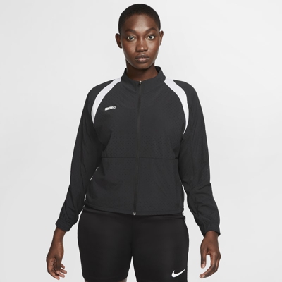 Nike F.C. Chaqueta de fútbol con cremallera completa - Mujer - Negro