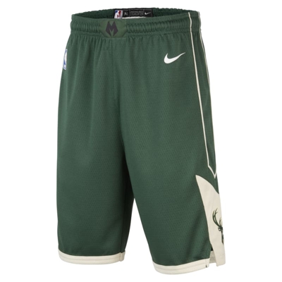 Milwaukee Bucks Nike Icon Edition Swingman Pantalón corto de la NBA - Niño - Verde