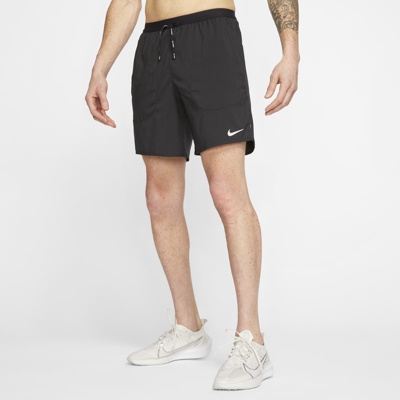 Nike Flex Stride Pantalón corto de running de 18 cm con malla interior - Hombre - Negro