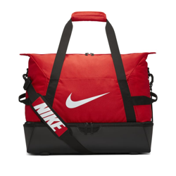 Nike Academy Team Bolsa rígida de fútbol (Mediana) - Rojo en oferta