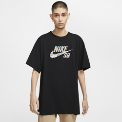 Nike SB Camiseta de skateboard con logotipo - Hombre - Negro en oferta