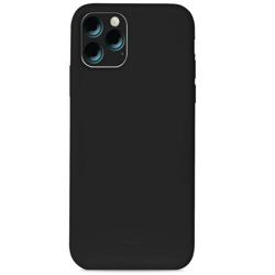 Funda de silicona Puro Negro para iPhone 11 en oferta