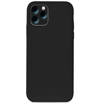 Funda de silicona Puro Negro para iPhone 11