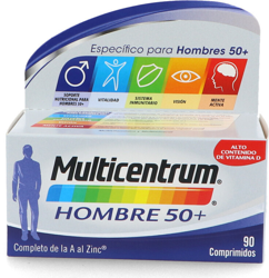 Pfizer Multicentrum Hombre 50+ (90 comp) en oferta