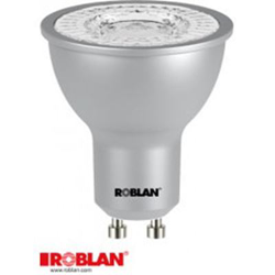 Led Dicroica Roblan Smd/7W/Gu10/570Lm/6500K/Fr/100 en oferta