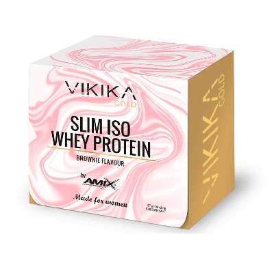 Amix Slim Iso Whey Protein - 30 x 20g - Doble chocolate