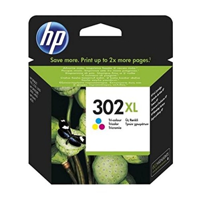 Cartucho de tinta HP 302XL Tri-color - Exclusivo web