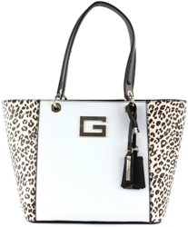 GUESS shopper bolsa Kamryn Tote Leopard en oferta