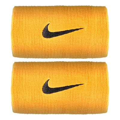 Nike Rafael Nadal Premier Doublewide Cinta Para Sudor - Amarillo Oro, Negro