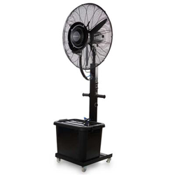 Ventilador de pie Orbegozo SFA 8000 con humidificador negro características