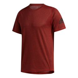 adidas Fl_Spr X UI Heather Camiseta De Manga Corta Hombres - Rojo Oscuro, Negro características