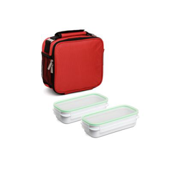 Porta Tupper Urban Food Prime Casual Tatay Rojo en oferta