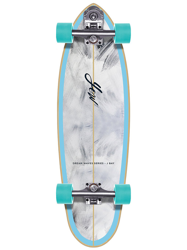 YOW J-Bay 33.0" Waves Series Surfskate estampado características