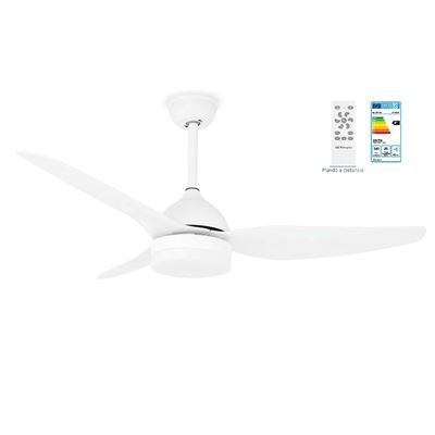 Ventilador de techo Orbegozo CP 106132 luz LED blanco