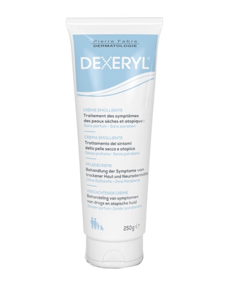 Dexeryl Crema para Piel Seca 250g Crema Cuidado, 250g, 04045241