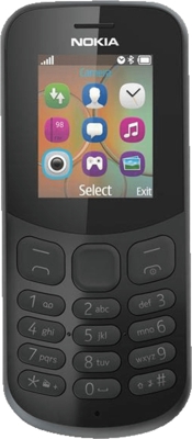 Nokia 130 (2017) - Black (Unlocked) Cellular Phone (Dual SIM)