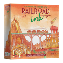 Asmodee - Railroad Ink: Edición Rojo Abrasador en oferta