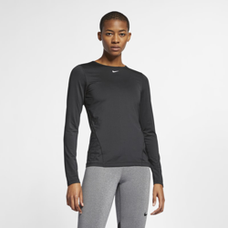 Nike Pro Camiseta de malla de manga larga - Mujer - Negro características