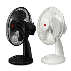 Ventilador de la Mesa ELDOM WG40 Blanco, Potencia 40W, Diametro de Malla 30cm en oferta