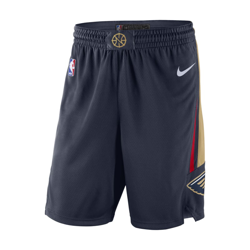 New Orleans Pelicans Icon Edition Swingman Pantalón corto Nike de la NBA - Hombre - Azul características