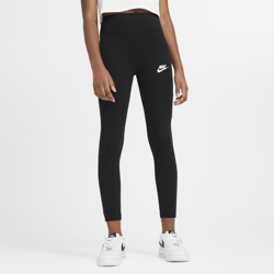 Nike Sportswear Leggings de talle alto - Niña - Negro en oferta