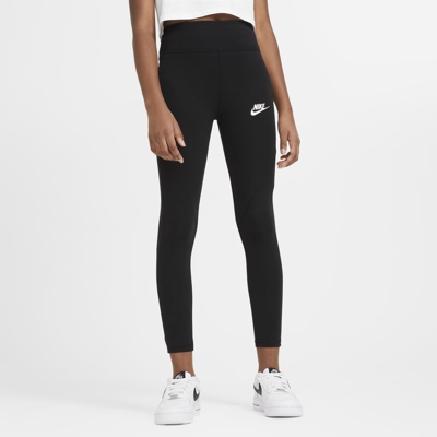 Nike Sportswear Leggings de talle alto - Niña - Negro