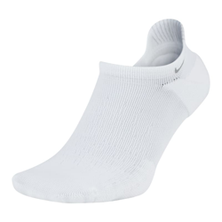 Nike Elite Cushioned No-Show Calcetines de running - Blanco en oferta