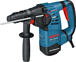 Bosch Professional GBH 3-28 DFR - Martillo perforador (3,1 J, máx. hormigón 28 mm, portabrocas SDS plus + cilíndrico, en maletín) características