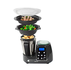 PRIXTON Kitchen Gourmet KG200 - Robot de Cocina Multifunción Programable con Accesorios, Acero Inoxidable en oferta