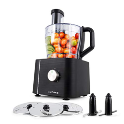 IKOHS KUTCREW - Procesador de Alimentos, Robot de Cocina Multifunción,Picadora, Batidora, Amasadora, Ralladora, 1100W, Bol Procesador 2L, 10 Modos, 3  en oferta